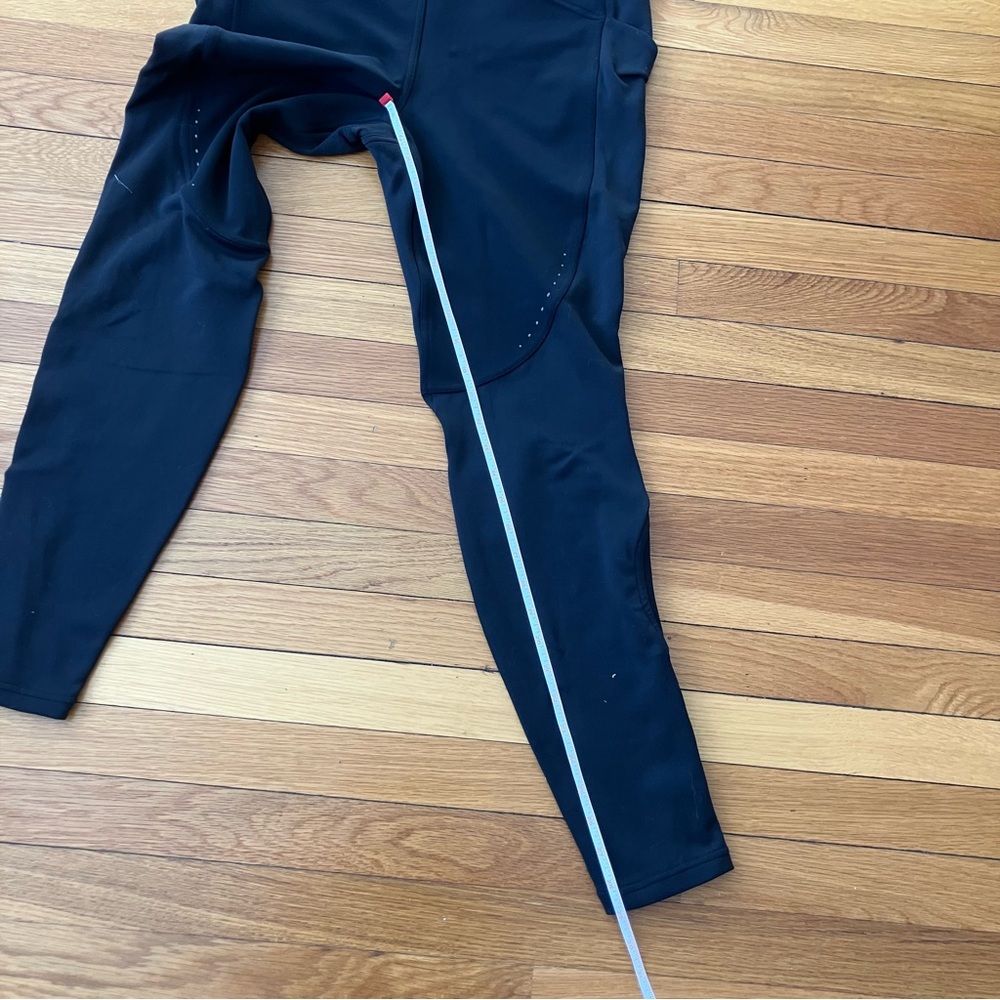 Lululemon Black Fleece Cold Weather Outdoor High-Rise Running Tight Leggings 10 - Picture 12 of 15